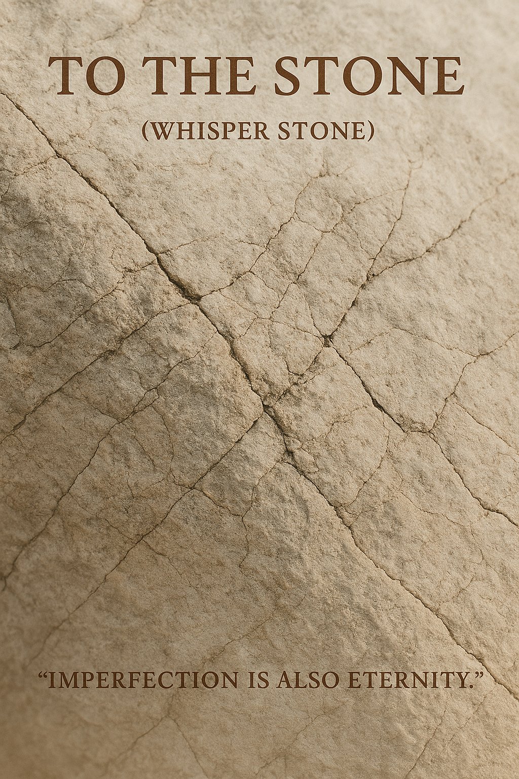 WHISPER STONE